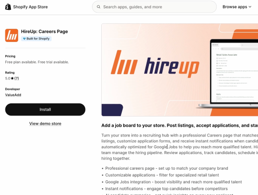 hire up visual 2